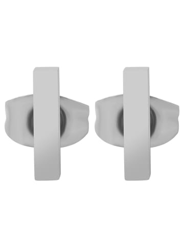 Adeliás Damen Ohrringe – Ohrstecker aus Edelstahl in silber