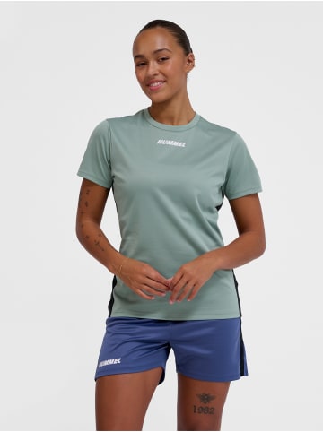 Hummel T-Shirt Hmlmulti Fußball Damen in ICEBERG GREEN