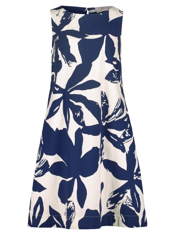 CARTOON Sommerkleid mit Print in Weiß/Blau