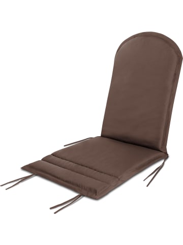 Aspero Gartenstuhl Adirondack mit Auflage in Bordeaux