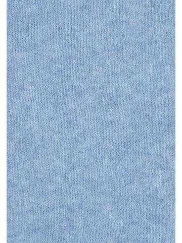 Faera Dreieckstuch Feinstrick Flauschige Struktur in Blau