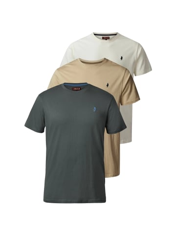 MCS T-shirt MCOhio in JetStream-Chinchilla-IronGate