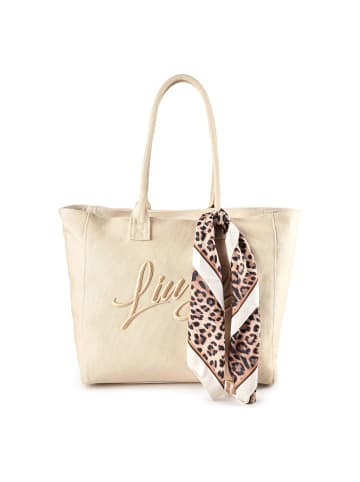 Liu Jo Plentia Shopper Tasche L 35 cm in tela