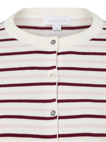 brookshire Strickjacke in ecru altrosa - 0001