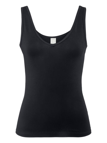 Hessnatur Tanktop in schwarz