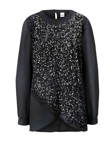 Heine Bluse in Schwarz