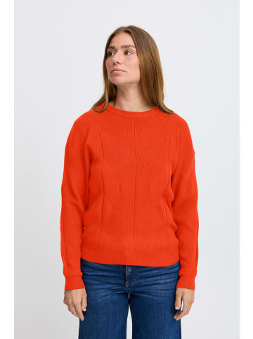 ICHI Strickpullover IHBOSTON LS5 20121504 modischer Strickpullover in
