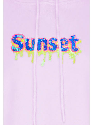 IZIA Women Hoodie in Lavender