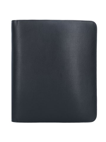 Leonhard Heyden Berlin Schreibmappe Leder 34 cm in schwarz