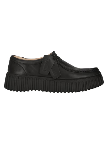 Clarks Schnürschuhe Torhill Bee in 1216 Black Leather