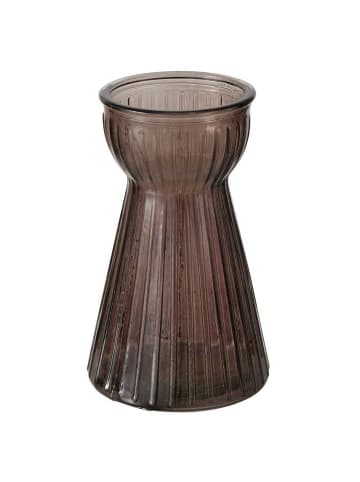 Boltze Vase in anthrazit