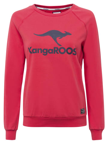Kangaroos Sweatshirt in rot