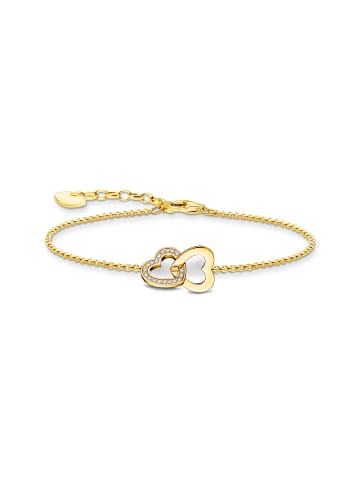 Thomas Sabo Armband in gold, weiß