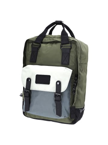 Doughnut Macaroon Go Wild 16 - Rucksack 38 cm (army x grey) in army x grey