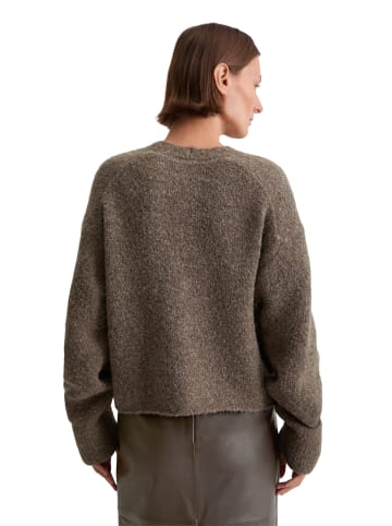 Marc O'Polo Bouclé-Cardigan regular in Shaded Brown Melange