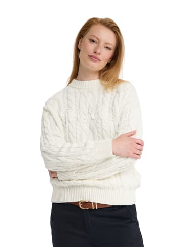 Polo Club Pullover WOMAN MANON LONG SLEEVE REGULAR FIT in Ecru