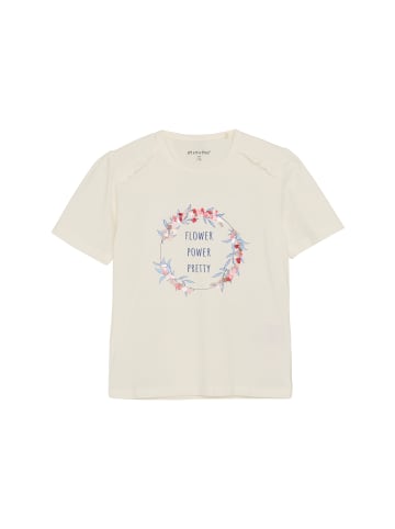 Minymo Rundhalsshirt MIT-shirt SS in Weiß