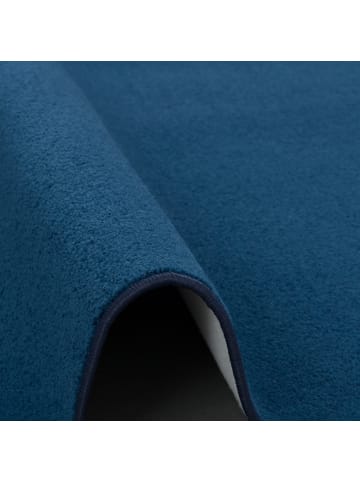 Snapstyle Velours Kinderteppich Joy Kids in Dunkelblau