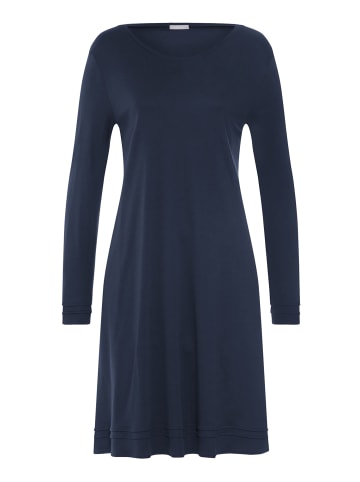 Hanro Nachthemd Pilar in deep navy