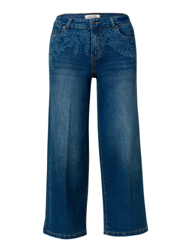 KOROSHI Damen-Culotte mit Print in blau