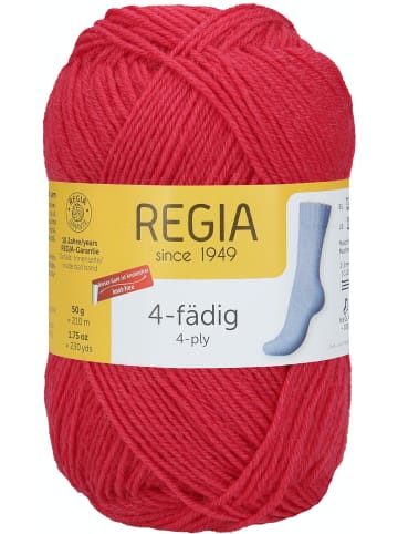 Regia Handstrickgarne 4-fädig Uni, 50g in Azalee