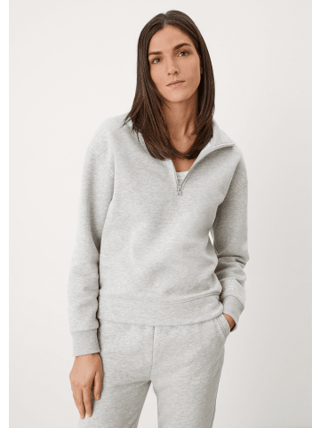 s.Oliver Sweatshirt langarm in Grau