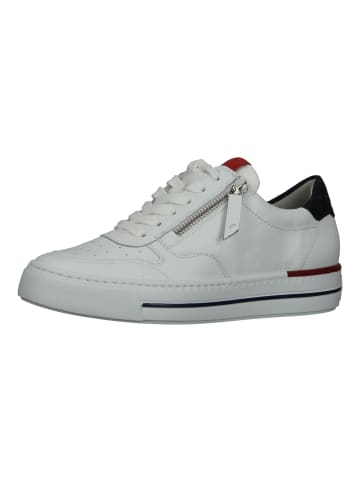 Paul Green Sneaker in Weiß/Rot