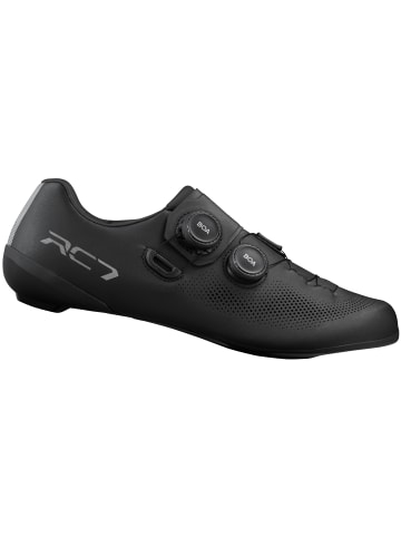 SHIMANO Rennrad - Fahrradschuhe SH-RC703 WIDE in schwarz