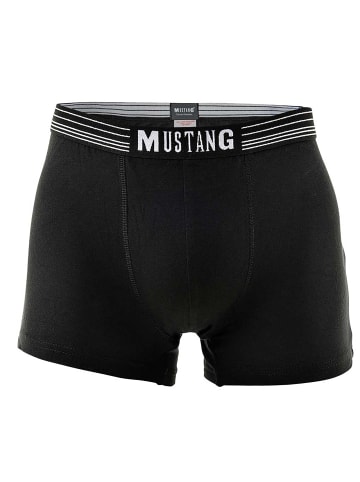 Mustang Boxershort 6er Pack in Schwarz