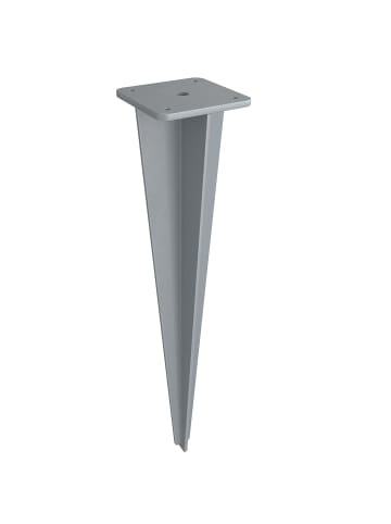 SONGMICS Seitenmarkise Zubehör Sheld in Grau - (B)13 x (H)13 x (T)49 cm