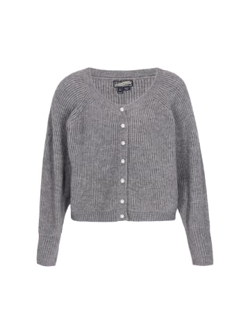 DreiMaster Vintage Cardigan in grey melange