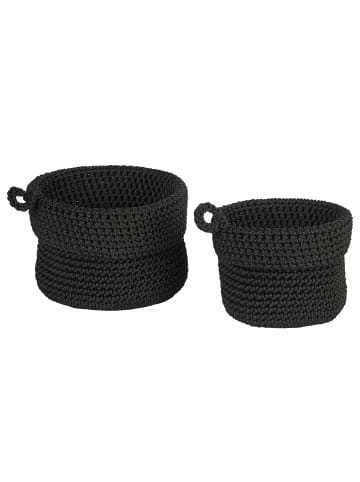 Butlers Korbset STORE IT 2-tlg. in Schwarz