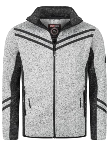 Rock Creek Fleecejacke in Grau