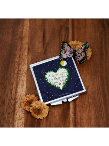 Mr. & Mrs. Panda Mini Spiegel Love u to the moon & back mit Spruch in Bunt