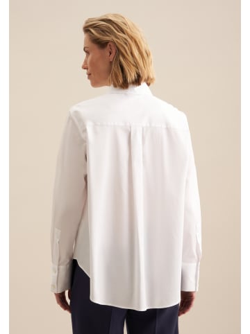 Seidensticker Hemdbluse Regular in Weiß