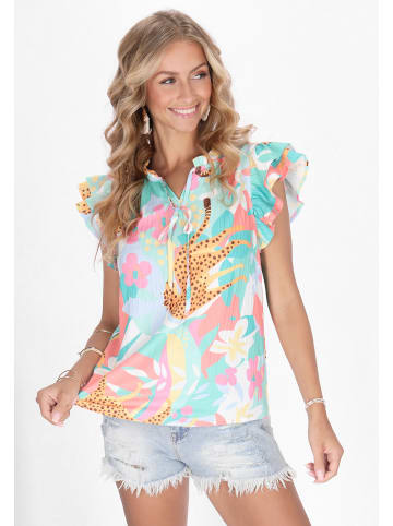 IZIA Women Blouse in green