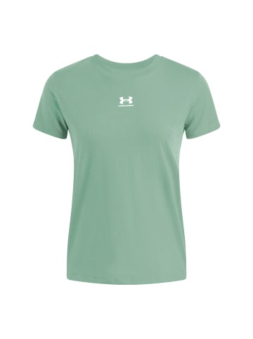 Under Armour Rival Core SS in Mint