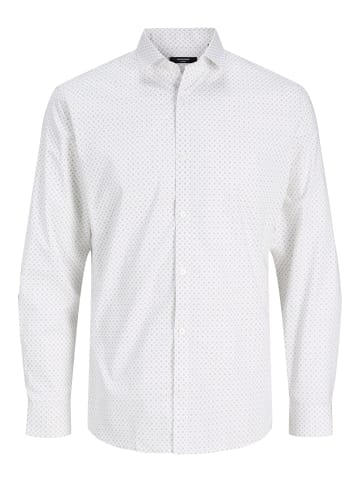 Jack & Jones Popelin Hemd in White