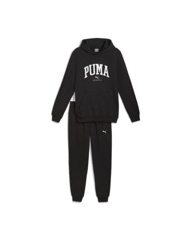 Puma Squad Hooded Suit mit Kapuze in Schwarz