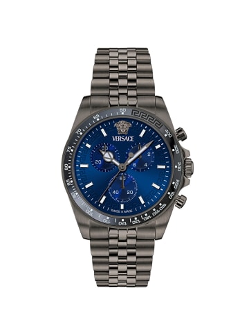 Versace Analoguhr für Herren in blau