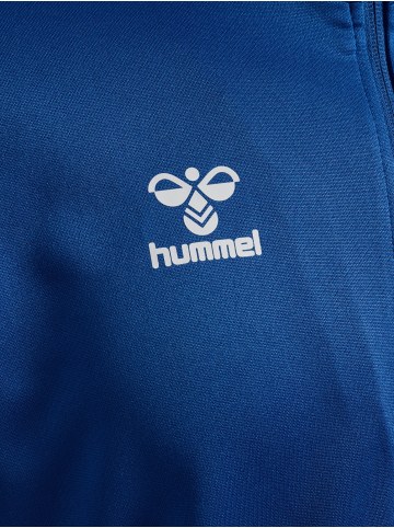 Hummel Hummel Zip Jacke Hmlessential Multisport Unisex Erwachsene Atmungsaktiv Feuchtigkeitsabsorbierenden in TRUE BLUE