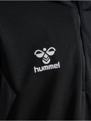 Hummel Halbreißverschluss Sweatshirt Hmlauthentic Kinder in BLACK