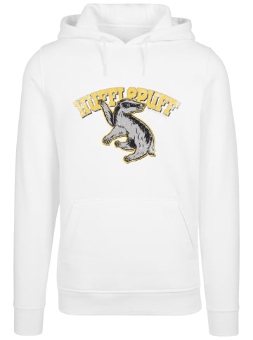 F4NT4STIC Hoodie Harry Potter Hufflepuff Sport Emblem in weiß