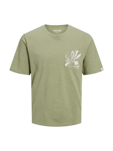 Jack & Jones T-Shirt 'Crayon Pocket' in grün