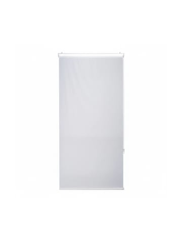 relaxdays Duschrollo in Weiß - (B)80 x (H)240 cm