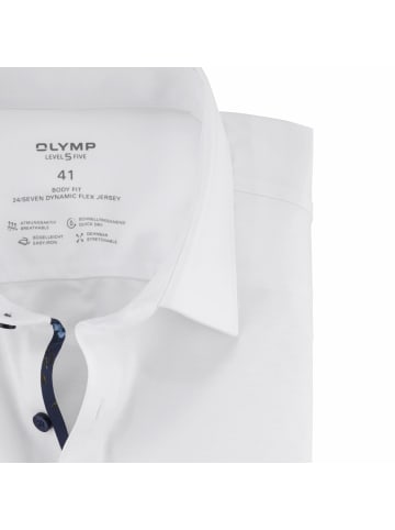 OLYMP  Langarm Business Hemd für Herren in uni