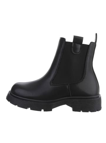 Ital-Design Stiefelette in Schwarz