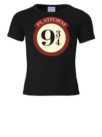 Logoshirt T-Shirt Harry Potter - Platform 9 3/4 in schwarz