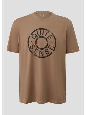 QS T-Shirt in 86D0_braun