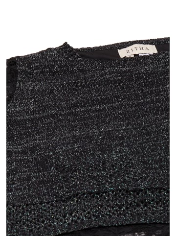 lurea Strickpullover in Schwarz